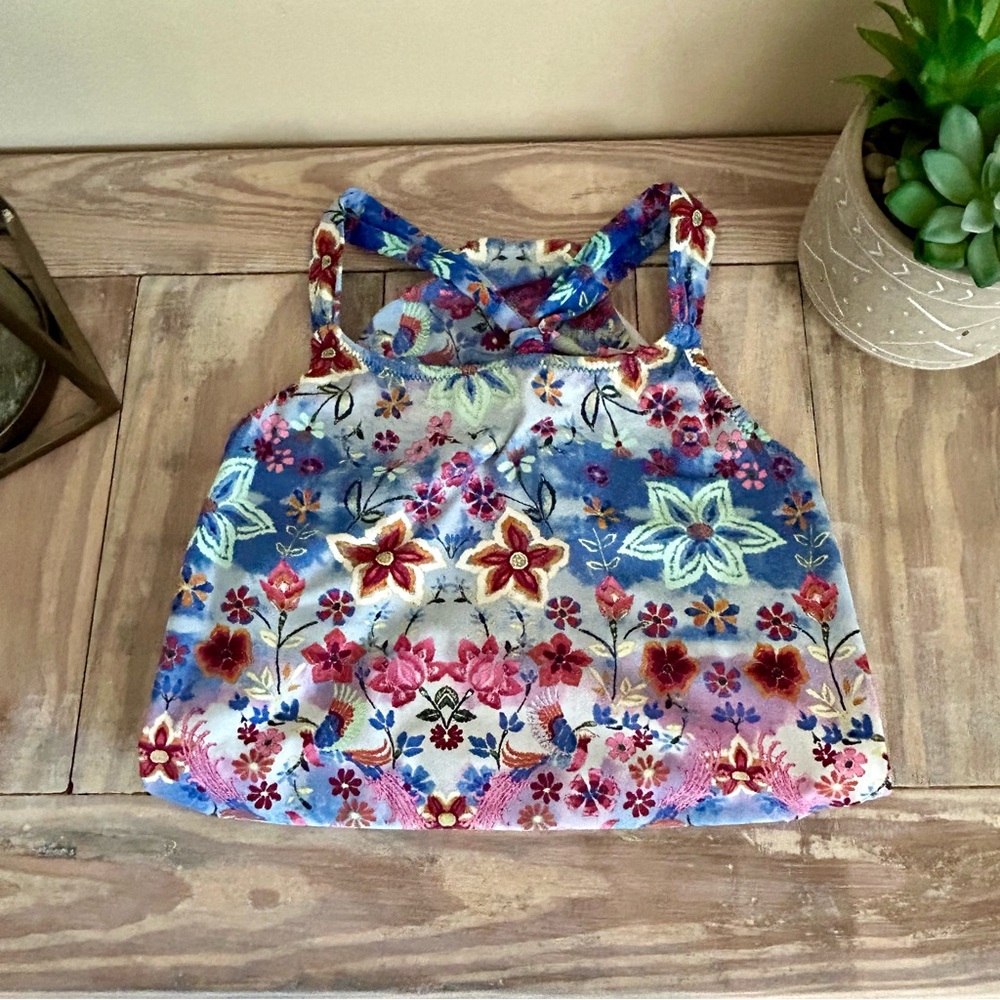 Garnet Hill Kids Floral One Piece Swimsuit ☀️